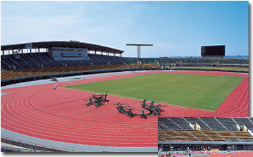 陸上競技場
